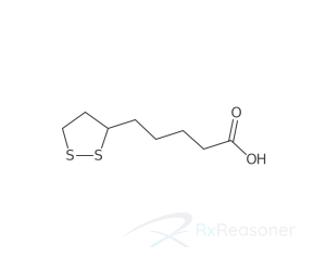 Graphic representation of the active ingredient's molecular structure