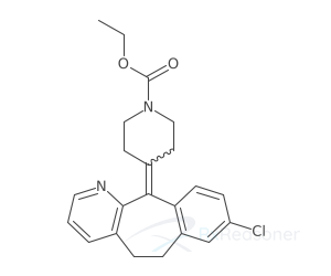 Graphic representation of the active ingredient's molecular structure