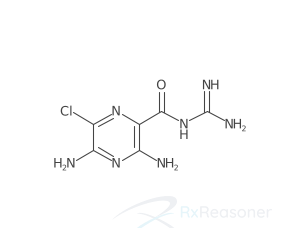 Graphic representation of the active ingredient's molecular structure