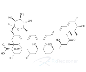 Graphic representation of the active ingredient's molecular structure