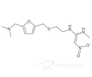 Graphic representation of the active ingredient's molecular structure