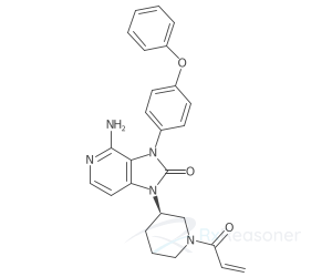 Graphic representation of the active ingredient's molecular structure