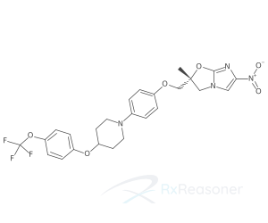 Graphic representation of the active ingredient's molecular structure