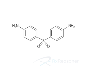 Graphic representation of the active ingredient's molecular structure