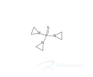 Graphic representation of the active ingredient's molecular structure