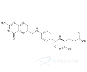 Graphic representation of the active ingredient's molecular structure