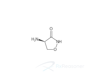 Graphic representation of the active ingredient's molecular structure