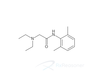 Graphic representation of the active ingredient's molecular structure