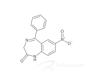 Graphic representation of the active ingredient's molecular structure