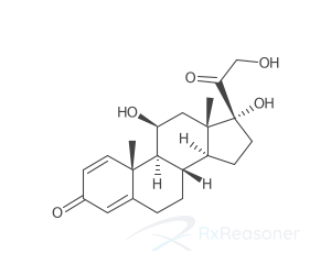 Graphic representation of the active ingredient's molecular structure