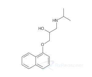 Graphic representation of the active ingredient's molecular structure