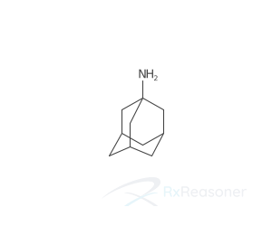 Graphic representation of the active ingredient's molecular structure