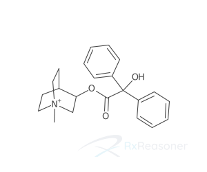 Graphic representation of the active ingredient's molecular structure