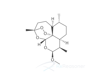 Graphic representation of the active ingredient's molecular structure