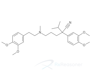 Graphic representation of the active ingredient's molecular structure