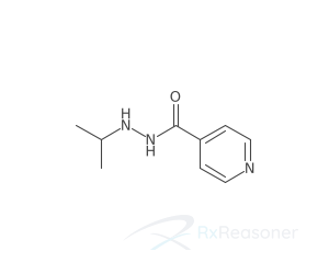 Graphic representation of the active ingredient's molecular structure