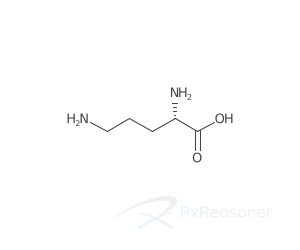 Graphic representation of the active ingredient's molecular structure