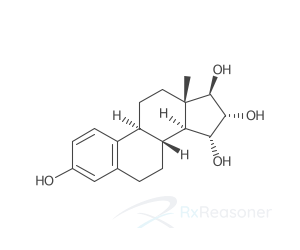 Graphic representation of the active ingredient's molecular structure