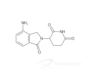 Graphic representation of the active ingredient's molecular structure