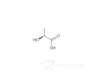 Graphic representation of the active ingredient's molecular structure