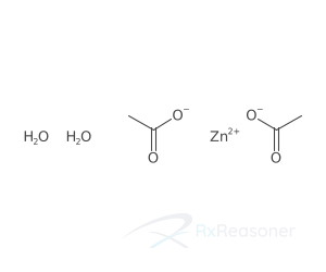 Graphic representation of the active ingredient's molecular structure