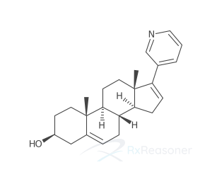 Graphic representation of the active ingredient's molecular structure