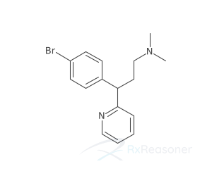 Graphic representation of the active ingredient's molecular structure