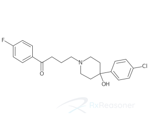 Graphic representation of the active ingredient's molecular structure