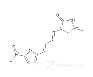 Graphic representation of the active ingredient's molecular structure