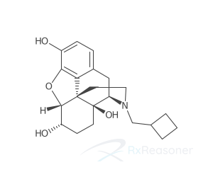 Graphic representation of the active ingredient's molecular structure