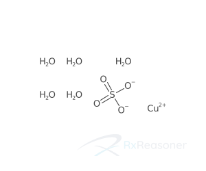 Graphic representation of the active ingredient's molecular structure