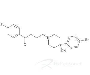 Graphic representation of the active ingredient's molecular structure