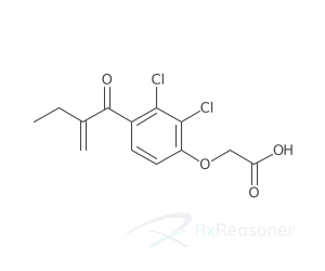 Graphic representation of the active ingredient's molecular structure