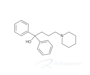 Graphic representation of the active ingredient's molecular structure