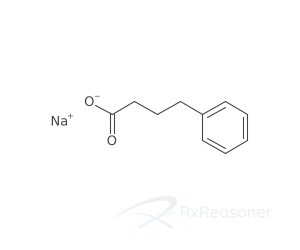 Graphic representation of the active ingredient's molecular structure