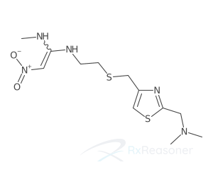 Graphic representation of the active ingredient's molecular structure