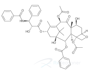 Graphic representation of the active ingredient's molecular structure