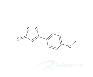 Graphic representation of the active ingredient's molecular structure