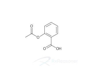 Graphic representation of the active ingredient's molecular structure