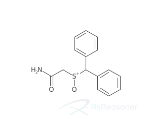 Graphic representation of the active ingredient's molecular structure