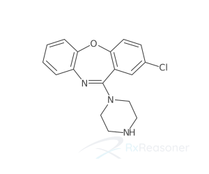 Graphic representation of the active ingredient's molecular structure