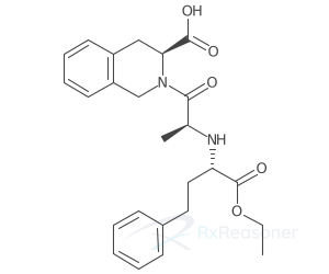 Graphic representation of the active ingredient's molecular structure