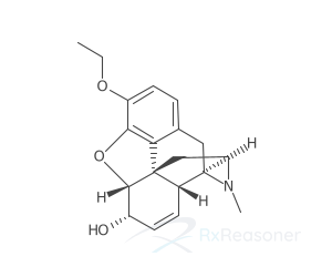 Graphic representation of the active ingredient's molecular structure