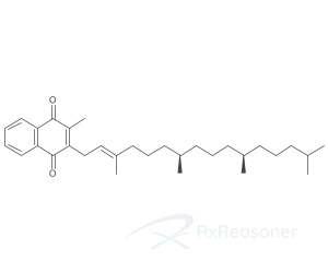 Graphic representation of the active ingredient's molecular structure