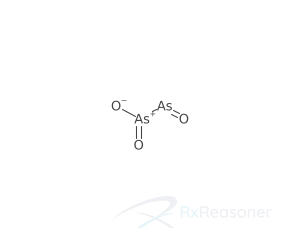 Graphic representation of the active ingredient's molecular structure