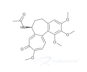 Graphic representation of the active ingredient's molecular structure