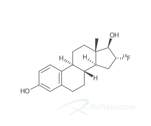 Graphic representation of the active ingredient's molecular structure