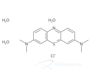 Graphic representation of the active ingredient's molecular structure