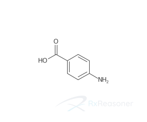 Graphic representation of the active ingredient's molecular structure