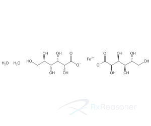 Graphic representation of the active ingredient's molecular structure